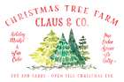 Christmas tree farm (1) Art Print