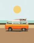 Road Trip 1 Art Print