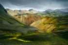 Moody day in the Highlands of Iceland Art Print