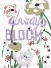 Always Bloom Pastel Art Print