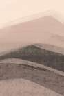 Abstract Mountains Art Print
