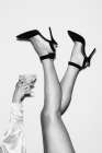 Feet and Cocktail Baw Abstract Art Print