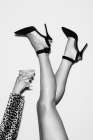 Feet In the Air Baw Art Print