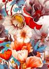 Meadow flowers 19 Art Print