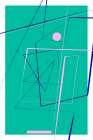 Angular Lines No24 Abstract Art Print