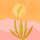Agave In Moonlight Art Print