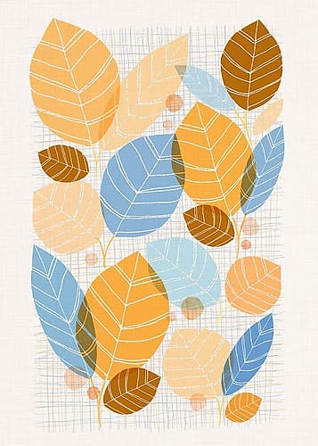 Earthy Aspen Art Print