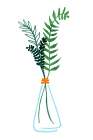 Simple Greenery Art Print