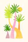 Palm Family Art Print
