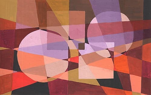 Evening Sky Abstract Art Print