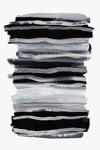 Abstract Brush Strokes 68 Minimalist Print