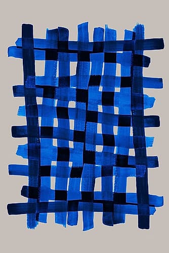 The Grid 5 Art Print