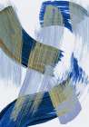 Abstract Brush Strokes 13 Art Print
