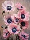 Pink Flowers 1 Art Print