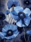 Blue Flowers 4 Art Print