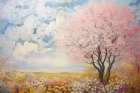 Dreamy Spring 4 Art Print