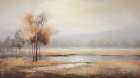 Muted Landscape 2 Art Print