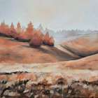 Tonal Fall Art Print