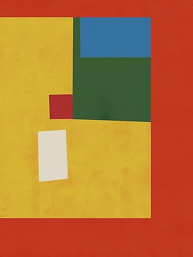 Floor mat arrangement Minimalist Print