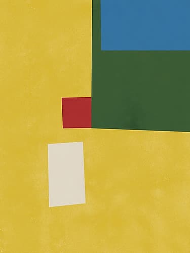 Floor mat arrangement 02 Minimalist Print