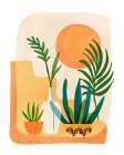 Desert Garden Art Print
