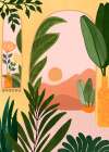 Desert Mountains Art Print