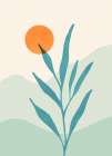 Sage Sunset Art Print