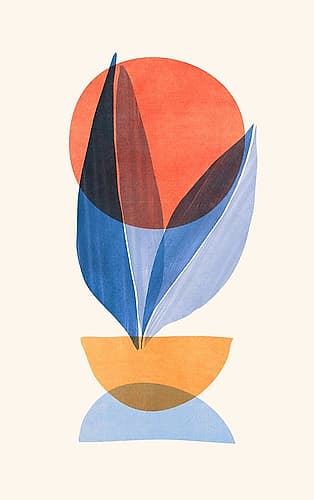 Morning Nature Stack Art Print