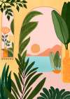 Moroccan Coast Art Print