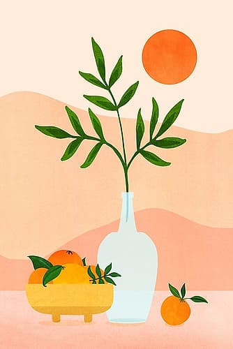 Summer Daze 2 Minimalist Print