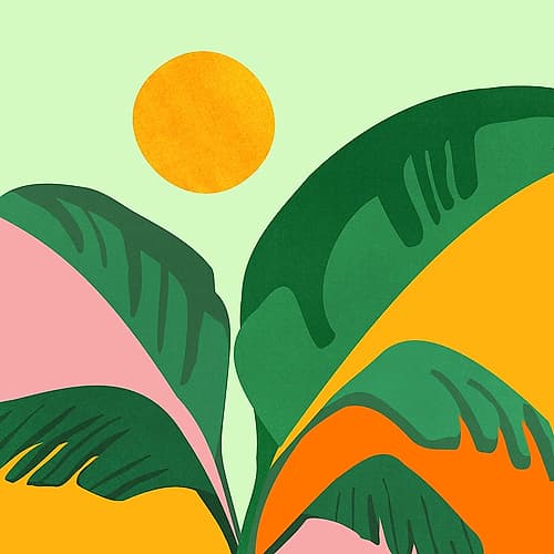 Things Are Looking Up Sq Minimalist Print