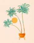 Socal Palms 1 Kitchen Print