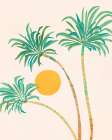 Socal Palms 2 Art Print