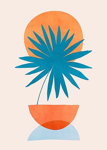 Islands In the Sun 3 Minimalist Print