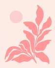 Pink Garden Art Print