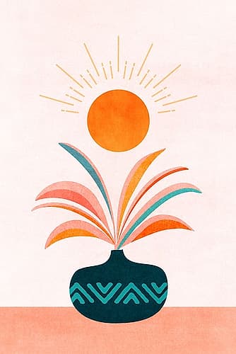 Sun Worship 2 Art Print
