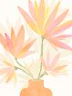 Sweet Pink Floral 5X7 Art Print