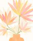 Sweet Pink Floral 4x5 Art Print