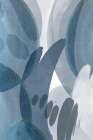 Shades of Blue Abstract Art Print