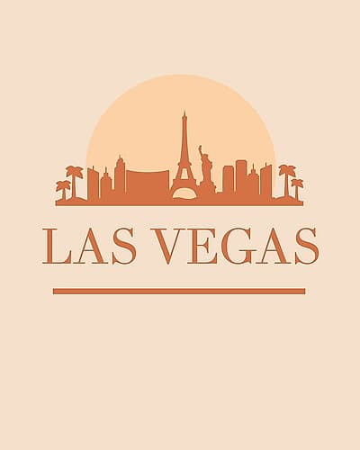 Black Skyline Earth Tone 38 Art Print