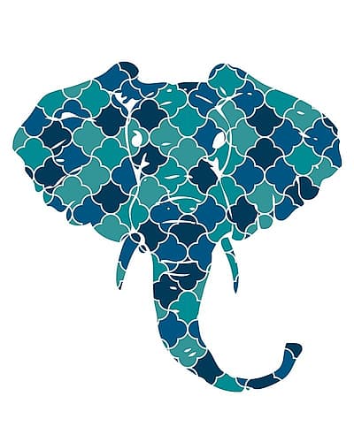 1 Animal Patterns 01 Art Print