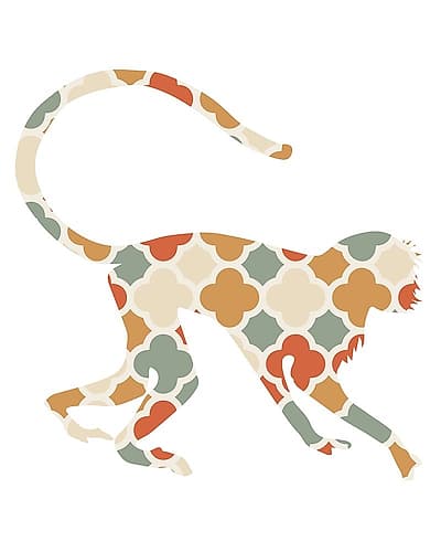 1 Animal Patterns 33 Art Print