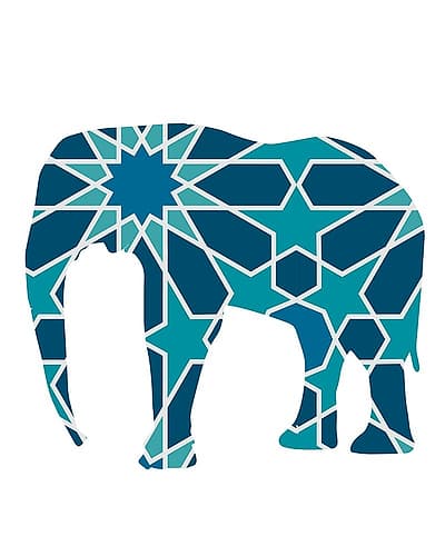 1 Animal Patterns 25 Art Print