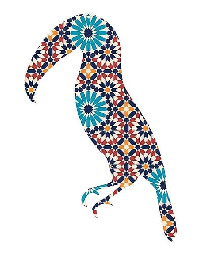 1 Animal Patterns 30 Art Print