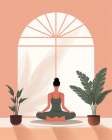Yoga Time.png Still Life Print