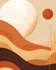 Desert Planet.png Art Print