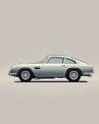 1964 Aston Martin Db5.png Art Print