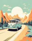 1970 Roadtrip.png Art Print