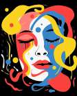 Face of Today.png Art Print