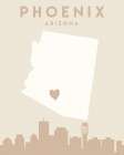 City Heart Maps 66 Art Print